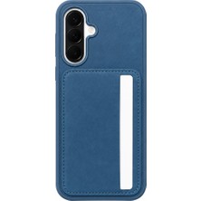 Mopal Cardx Samsung A57 Uyumlu Vegan Deri Kartlıklı Kamera Korumalı Kılıf