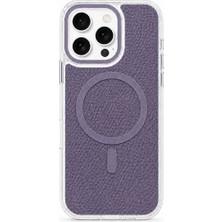 Brabus iPhone 16 Pro Max Uyumlu Uniq Magsafe Özellikli Orijinal Keten Kaplamalı Sararmaz Sert Telefon Kılıfı
