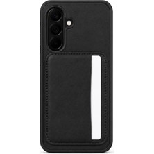 Mopal Cardx Samsung A56 Uyumlu Vegan Deri Kartlıklı Kamera Korumalı Kılıf