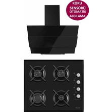 Ferre Mega Plus Serisi 2'li Cam Ankastre Set ( S1140-SMRCW600 )