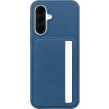 Mopal Cardx Samsung A56 Uyumlu Vegan Deri Kartlıklı Kamera Korumalı Kılıf