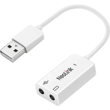 Neolink NL-106 7.1 USB Ses Kartı 3.5mm Mikrofon Kulaklık Harici Dönüştürücü