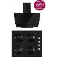 Ferre Mega Plus Serisi 2'li Cam Ankastre Set ( 2140S-SMRCW600 )