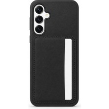 Mopal Cardx Samsung S25 Fe Uyumlu Vegan Deri Kartlıklı Kamera Korumalı Kılıf