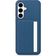 Mopal Cardx Samsung S24 Fe Uyumlu Vegan Deri Kartlıklı Kamera Korumalı Kılıf