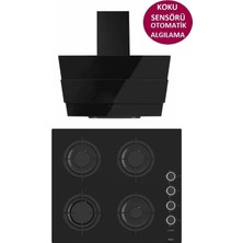 Ferre Mega Plus Serisi 2'li Cam Ankastre Set ( CS205-SMRCW600 )