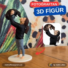 Makinafleo Kişiye Özel 3D Evcil Hayvan & Insan Figürü (20CM)
