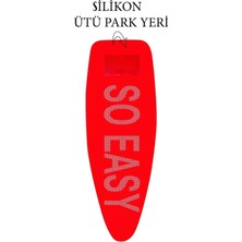 Premini Yüksek Kalite Xxl Silikon Ütü Masası Kılıfı ve Örtüsü 57X156 cm