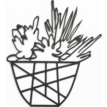 Bahar Aydınlatma Bahar Pot Metal Lazer Kesim Tablo 7130