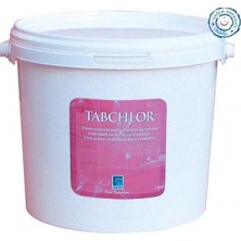 Gemaş 10 kg Tablet Klor %90 Tabchlor 200 gr %90 Klor İçeriği Yavaş Çözünen Havuz Dezenfektanı Yüksek Etkili