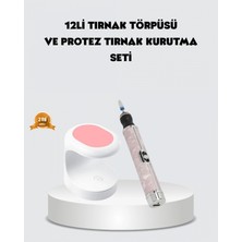 Cndr 20.000 Rpm Tırnak Matkabı + Mini LED Oje Kurutma Cihazı Seti