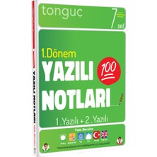 Tonguç Akademi 7. Sınıf Yazılı Notları 1. Dönem 1 Ve 2. Yazılı