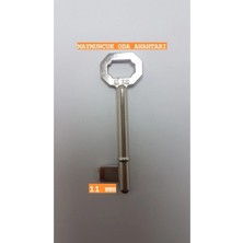 Kale 11 mm Maymuncuk Oda Anahtarı 1 Adet Eski Tip Kilitler İçin Uyumlu