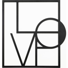 Bahar Aydınlatma Bahar Love Sign  Metal Lazer Kesim Tablo 7109