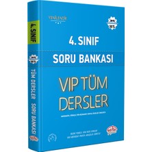 Editör Yayınları 4. Sınıf Vip Tüm Dersler Soru Bankası Ciltsiz 528 Sayfa Türkçe Kitap