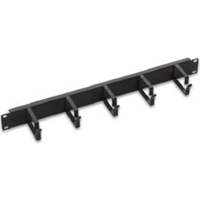 AGER 1U Yatay Organizer Siyah 5 Metal Kancalı AA-5KN01U19-A-S1