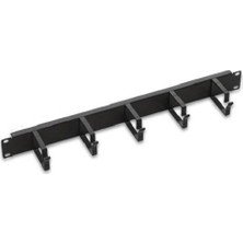 AGER 1U Yatay Organizer Siyah 5 Metal Kancalı AA-5KN01U19-A-S1