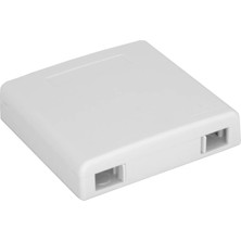 Bifo ODS 2 Port FTTH Box Sonlandırma Kutusu 85x85x2 07FTTHV1-2PT1T