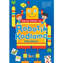 Bıcırık Yayınları Ema Çocuk Robotik Kodlama Geliştirici Aktivite Kitabı 6 - 8 Yaş Kolektif