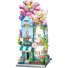 Nessi World KP28016 Keeppley Grenness Flower Store Blok Seti