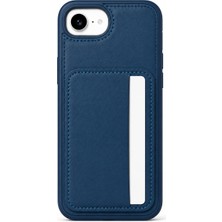 Mopal Cardx iPhone 17E Uyumlu Vegan Deri Kartlıklı Kamera Korumalı Kılıf