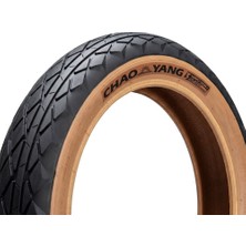 Chaoyang 20X4.00 3mm Zırhlı Fat Bike Bisiklet Lastiği Amber