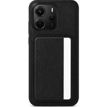 Mopal Cardx Redmi Note 14 4g Uyumlu Vegan Deri Kartlıklı Kamera Korumalı Kılıf