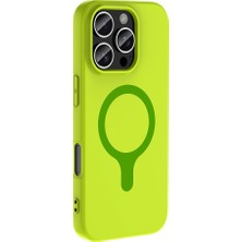 Cepustik Telefon Aksesuarları iPhone 16 Pro Max Kılıf M-Safe Şarj Özellikli Aris Silikon Kılıf