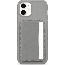Mopal Cardx iPhone 11 Uyumlu Vegan Deri Kartlıklı Kamera Korumalı Kılıf