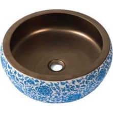 Newarc Desenli Çanak Lavabo