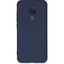 İntora General Mobile Gm 20 Kılıf Nano Içi Kadife Silikon - Lacivert