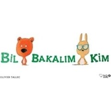 Redhouse Kidz Yayınları Bil Bakalım Kim Kitabı SEV Yayıncılık'tan Olivier Tallec ile Okul Öncesi Eğitici Eğlence