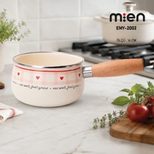 MİEN Cutie 14 cm Emaye Bubble Derin Sos Tava