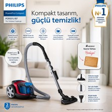 Philips 4000 Serisi Ince Tozların %99,9'unu* Toplar Powercyclone 5 Teknoloji Toz Torbasız Süpürge
