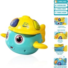 Nessi World JLG-855-99A Işıklı ve Müzikli Balık Bebek -Vrd