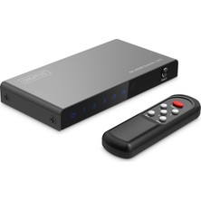 Digitus 3x1 HDMI Switch, 4K/60Hz Hdcp 2.2 Kumandalı Geçiş Kontrolü