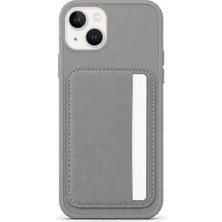 Mopal Cardx iPhone 13 Uyumlu Vegan Deri Kartlıklı Kamera Korumalı Kılıf
