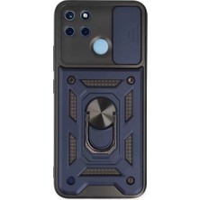 İntora C25Y Kılıf Pars Lens Yüzüklü Silikon - Lacivert