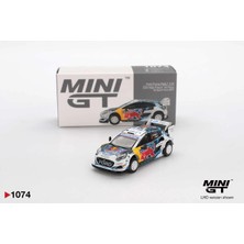Mını Gt Mini Gt MGT01074 1/64 Ford Puma Rally1 #16 M-Sport Ford Wrt 2024 Rally Finland 3rd Place