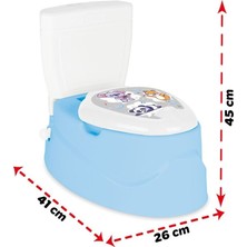Nessi World 07 569 Konuşan Eğitici Klozet Gri S154370-14-1