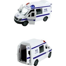 Nessi World JW567-023 Sürtmeli 1:32 Ilk Yardım Aracı -Vrd