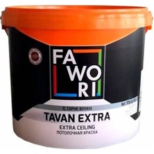 Fawori Extra Tavan Boyası 17,5 kg Mat İç Mekan Kullanımı için Yüksek Kapatıcılık
