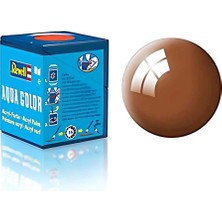 Nessi World 80 -Aqua Color Mud Brown - Gloss Boya- 18 ml
