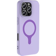 Cepustik Telefon Aksesuarları iPhone 16 Pro Max Kılıf M-Safe Şarj Özellikli Aris Silikon Kılıf