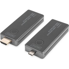 Digitus 4K Kablosuz Av Video Aktarıcı  Seti, 30 M USB Type-C - Hdmı, 4k/30 Hz