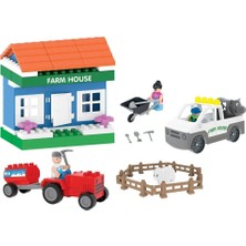 NessiWorld 03 615 Double Blocks Çiftlik Seti -