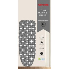 Premini Lodos Grey Ütü Masası Kılıfı 54X140 cm – Şık ve Koruyucu Aksesuar