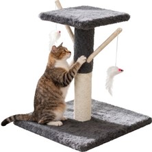 Tommy Teraslı Kedi Tırmalama Çok Renkli 34X34X43