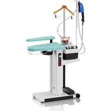 Premini Mini Portatif Kazanlı Ütü Masası, Ayak Pedallı, 60 Cm, Pratik ve Kullanışlı