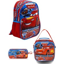 Disney Cars Frocx 48251  Hawk Jr 3lü Anaokulu Çantası Seti